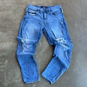 Hollister Distressed Blue Jeans